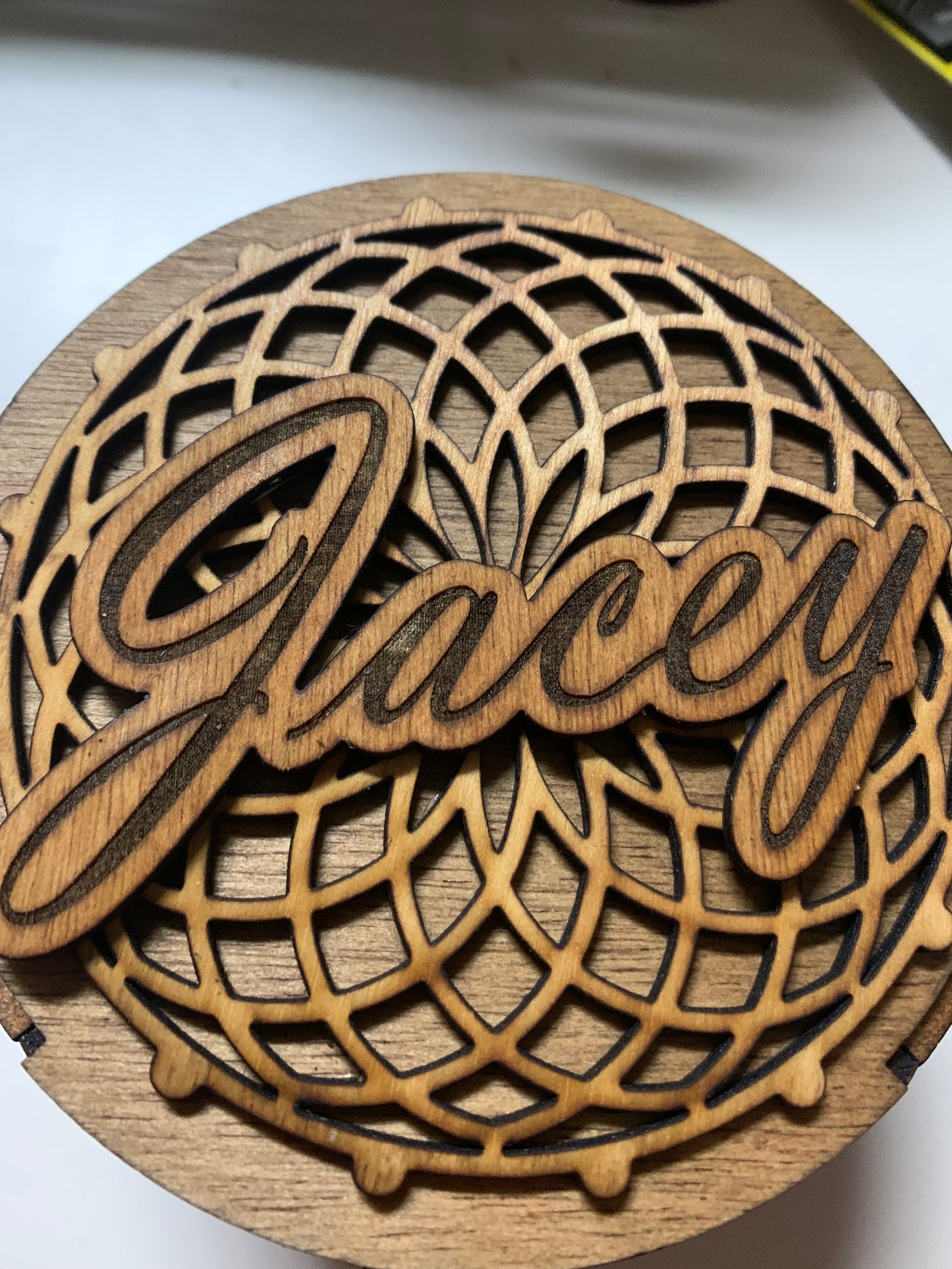 Small personalize jewelry box
